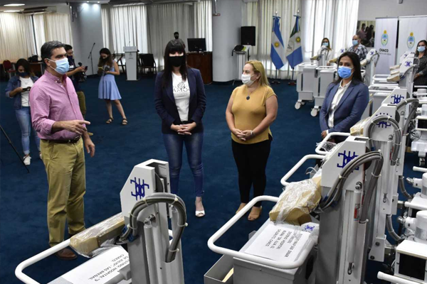 El Gobierno entregó nuevos equipos de rayos X a 15 hospitales de la provincia alfa periodismo
