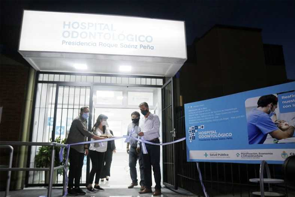 Acceso a la salud: se inauguró el Hospital Odontológico de Sáenz Peña