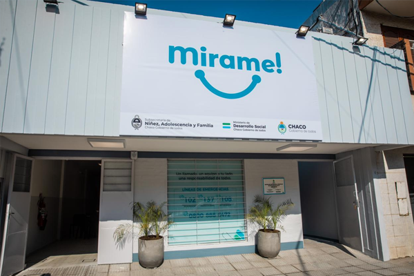 El gobierno provincial inauguró las refacciones del Centro de Alojamiento Mirame 3.