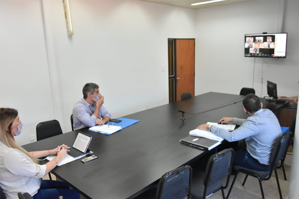 Una reunión conjunta entre legisladores, la Ministra de Salud Carolina Centeno y representantes de la  Asociación  de Fonoaudiología del Chaco.