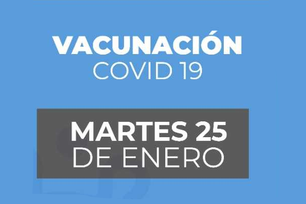 COVID-19: cronograma de vacunación y Centros de Diagnóstico para este martes 25.