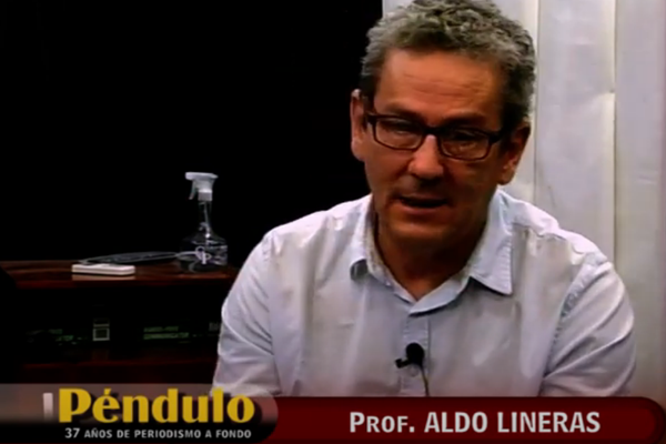 Invitado Profesor Aldo Lineras Ministro de Educación del Chaco. Idea y conducción Antonio “Tonino” Guinter.