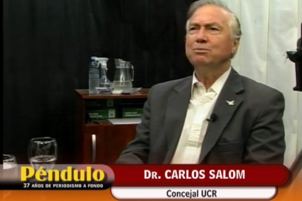Invitado Dr. Carlos Salom, Concejal UCR.