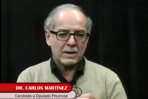 Invitado CARLOS MARTINEZ, Candidato a Diputado Frente Chaqueño.