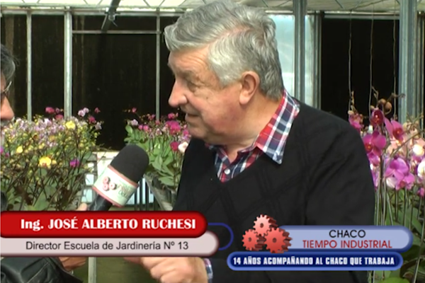 Visita a la Escuela de Jardinería del Chaco y Centro Biotecnología Director Ing. José Ruchesi.