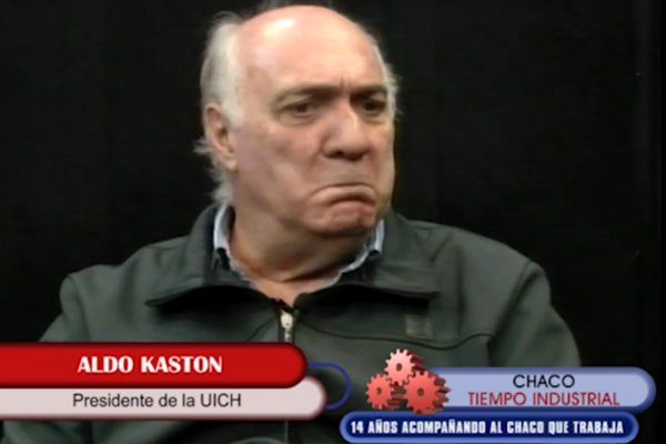 Invitado Aldo Kaston, Presidente Unión Industrial Chaco.