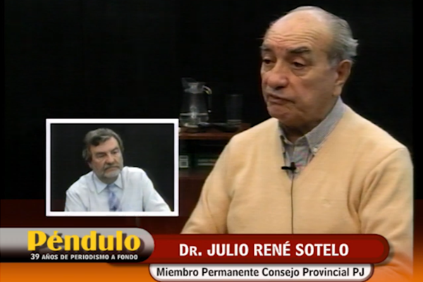 Invitado Dr. Julio René Sotelo, Miembro Permanente Concejo Provincial PJ.
